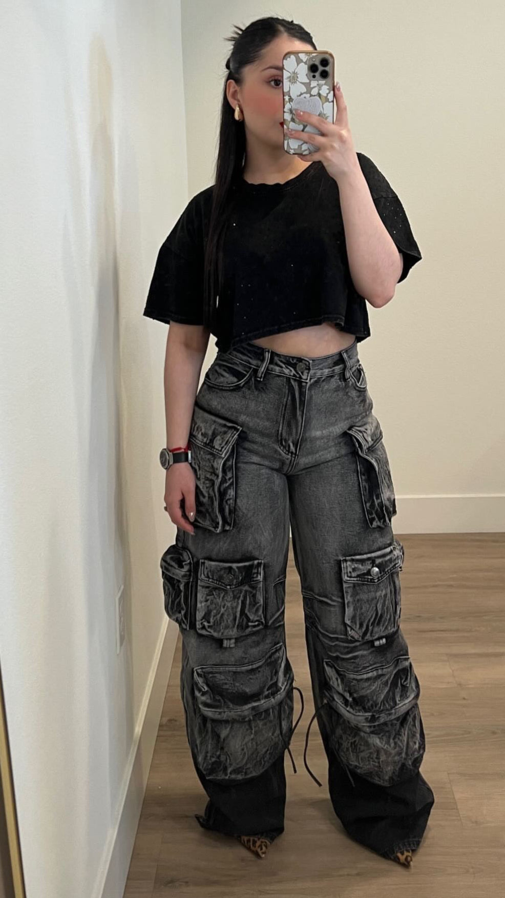 THALIA CROP TOP DE BRILLOS